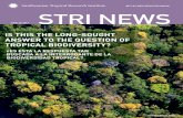 STRI NEWSstri-sites.si.edu/sites/strinews/PDFs/STRINews_Jun_30...los trópicos que en los bosques templados, debería haber más espacio para que otras especies crezcan en las mismas