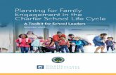 Planning for Family Engagement in the Charter School Life ... · sustain meaningful family engagement that extends beyond social events and into the core work of student learning.