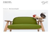Basic Armchair - Lagranja Collection · 2019. 4. 17. · lagranjacollection.com Basic Armchair | 5 Tapicerías | Upholstery A01 Composición: 61% poliéster, 39% polipropileno | Composition: