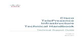 D1448510 - TelePresence Infrastructure Technical Handbook · 2017. 11. 17. · Terminal software for TelePresence Infrastructure Cisco TelePresence Solution Support – TelePresence