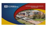 INTERNATIONAL STUDENTS FACTSHEET - Unisabana · 2018. 5. 1. · spanish courses available: spanish program – viva colombia . important dates - 2018 international students orientation