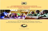 COMPREHENSIVE EVALUATION OF THE UNIVERSAL PRIMARY ...npa.go.ug/wp-content/uploads/2019/02/Theamtic... · Universal Primary Education, the per pupil expenditure should increase toUGX
