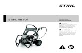 STIHL RB 600 - FarmAgro...Como resultado de ello, periódicamente se introducen cambios de diseño y mejoras. Por lo tanto, es posible que algunos cambios, modificaciones y mejoras