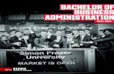 BACHELOR OF BUSINESS ADMINISTRATION · 2021. 3. 25. · BACHELOR OF. BUSINESS. ADMINISTRATION. FALL 2021. JDC West 2019 Case Competition: School of the Year, Academic School of the