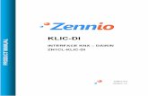KLIC-DI PRODUCT MANUALide.com.pl/dopobrania/Zennio/KLIC-DI/Manual_KLIC_DI_SKY... · 2010. 11. 9. · 1 EIB connector 2 Programming LED 3 Programming button 4 2-wire communication