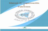 Manual de Organización y Funciones - poderjudicial.gob.niEl Manual de Organización y Funciones de la Defensoría Pública de Nicaragua, constituye un ... sustantivos y con la Dirección