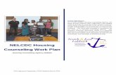 North & East Lubbock CDC - - NELCDC Housing … · 2017. 10. 20. · Work Plan Introduction The first step in providing housing counseling is to recruit those that need counseling