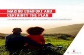 MAKING COMFORT AND CERTAINTY THE PLAN...MAKING COMFORT AND CERTAINTY THE PLAN You’re preparing for the future by purchasing life insurance to protect the people you love. Transamerica