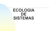 ECOLOGIA DE SISTEMAS · 2020. 9. 16. · anÁlise emergÉtica a anÁlise de fluxo energÉtico (ecologia de sistemas) permite ordenar as informaÇÕes do sistema, quantificar e integrar