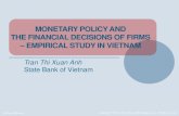 MONETARY POLICY AND THE FINANCIAL DECISIONS OF FIRMS … · 2021. 5. 31. · 11-12 Characteristics of firms Table 2. Statistics describe the dataDescriptive Statistics Variables Number