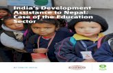 India’s Development Assistance to Nepal: Case of the Education … · 2020. 9. 23. · 4 India’s Development Assistance to Nepal: Case of the Education Sector Acknowledgement