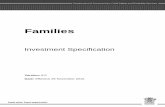 Families Investment Specification · 2018. 6. 6. · These services have a child protection purpose and focus primarily on the care and protection of vulnerable children and young