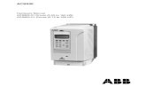 Hardware Manual ACS800-01 Drives (0.55 to 160 kW ...admeng.ca/files/en_ACS800_Hardware Manual.pdfACS800 Single Drive Manuals HARDWARE MANUALS (appropriate manual is included in the