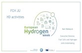 FCH JU HD activities study... · 2020. 12. 2. · 30 trucks 13 demonstration sites 7 countries Demonstration projects Long haul and urban applications Validation of FC and hydrogen