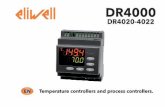 DR4020-4022 · 2021. 4. 20. · db2 Response band above SEtpoint SEt2 0.0 ... 30.0 °C/°F 1.0 1.0 HS1 Maximum value assignable to SEtpoint SEt1 LSE ... 302 °C/°F See table "Installer"