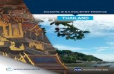 THAILAND · 2021. 8. 6. · Thailand is cited as one of the ten most flood-affected countries in the world. Drought and cyclone impacts also represent major hazards. All may intensify