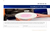 FoodScan™ for dairy...Dedicated Analytical Solutions FoodScan for dairy The FoodScan Dairy Analyser is a fast, accurate and easy-to-use instrument for routine analysis of cheese,