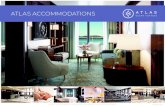 ATLAS ACCOMMODATIONS...On Atlas, we take every aspect of your journey into account, from the luxurious amenities in your accommodations to convenient features on board, and everything
