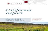California Report - The Ciatti Company · 2021. 3. 16. · Ciatti California Report March 2021 3 The Bulk Wine Market Bulk wine supply in the Central Valley continues to grow tighter