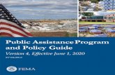 Public Assistance Program and Policy Guide Version 4...V4 2020Page 4 . 5. Supervisors ..... 71 6.