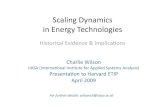 Scaling Dynamics in Energy Technologies · 2020. 6. 24. · 10 ^ 11 to 12 ? 10 ^ 10 to 11 ? 10 ^ 5 to 6 10 ^ 5 10 ^ 4 10 ^ 3 ? av. unit size (MW) 10 ^ ‐6 ? 10 ^ ‐1 10 ^ 0 10 ^