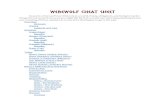 Werewolf Cheat Sheet · 2020. 2. 17. · Werewolf Cheat Sheet So you’re a Werewolf now! Welcome to a world of duty, obligations, and trying to murder things, but not too much, because