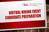 PRESENTED BY - OhioCandidate+Prep+Slides.pdfMock Interviews Help Prepare Environment Closing and Follow up. SUMMARY Same Goal as Traditional Interview Get Tech Savvy Utilize Resource