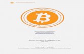 Bitcoin Network Whitepaper 1 · Bitcoin Network Whitepaper 1.03 May 2021 ... hacking. Bitcoinnetworks.io, its affiliates, nor its respective officers, directors, managers, employees,