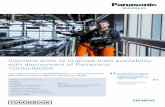 Siemens aims to improve train availability with deployment of ......The Rolling Stock Business of Siemens Mobility Ltd has issued its 550 train maintenance engineers with rugged Panasonic