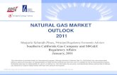 NATURAL GAS MARKET OUTLOOK 2011 · 2017. 3. 8. · 2 Natural Gas Outlook •U.S. shale gas resources drive increased U.S. production, lower prices, and lower imports of natural gas