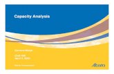 Capacity Analysisdmkwan/CIVE499/Capacity Analysis.pdf · CivE 499 April 2, 2009 Alberta Transportation. Presentation Outline • What is capacity? • Traffic flow and LOS review