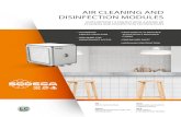 AIR CLEANING AND DISINFECTION MODULES · 2021. 7. 16. · MF-1670 1670 1670 105 23338 Filter units without a fan but offering various filter options, designed to clean air by trapping