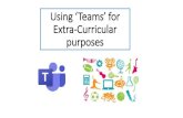 Using ‘Teams’ for Extra-Curricular purposes...pe4 - 9r-Pe3 - KG c-å Join or create team 8g-Pe4 - 365- Priory Staff Activity €0 Chat Calendar Teams Assignments Insights Calls