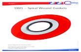 ualit Is Our Passion SWG – Spiral Wound Gaskets...Spiral-wound gaskets are available in a wide range of material combinations with regard to the metal strip. If an inner ring is