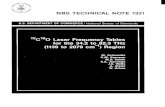 NBS TECHNICAL NOTE 1321 · 2002. 8. 6. · National Bureau of Standards Technical Note 1321 Natl. Bur. Stand. (U.S.), Tech Note 1321, 28 pages (Aug. 1988) COD EN : N BTN A E U.S.
