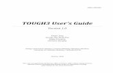 TOUGH3 User’s Guide · 2018. 5. 3. · LBNL-2001093 TOUGH3 User’s Guide Version 1.0 Yoojin Jung George Shu Heng Pau Stefan Finsterle Christine Doughty Energy Geosciences Division,