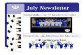 July Newsletter · 2019. 7. 11. · Congratulations 8th Grade Graduates Congratulations Kindergarten Graduates 585-343-6154(PHONE) 585-343-8911 (FAX) July Newsletter J U L Y 2 0 1