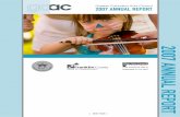 2007 ANNUAL REPORT - GCAC...2007 ANNUAL REPORT 2007 ANNUAL REPORT STRATEGIC THINKING In July, GCAC released a five-year strategic plan that gives us a road map for the organization