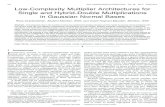 744 IEEE TRANSACTIONS ON COMPUTERS, VOL. 62, NO ......GNB multiplier, we first use a subexpression elimination algorithm [25], to reduce its area complexity. Then, we propose a low-complexity