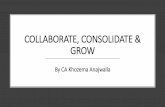 COLLABORATE, CONSOLIDATE & GROW€¦ · COLLABORATE, CONSOLIDATE & GROW - BY CA KHOZEMA ANAJWALLA 5 What is a Network? Co-operation & Collaboration through Profit or Cost sharing