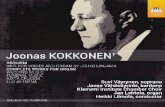 Viimeiset kiusauksetJoonas Kokkonen was born in Iisalmi, in central Finland, on 13 November 1921 and died at his home in Järvenpää, a little to the north of Helsinki, on 1 October