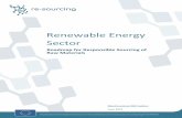 Renewable Energy Sector · driving innovation and strategy planning, both at firm and sector levels (Degreif et al. 2020, p. 28). The roadmap for the renewable energy sector is developed