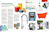 Kitchen and bath ﬁ nds - Big Chill · 2019. 2. 14. · Kitchen and bath ﬁ nds From clever appliances to nimble faucets to colorful countertop must-haves, 2016 is turning into