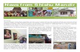 News from Shishu Mandirshishumandir.org/images/newsletter_2_und_3.pdfNews from Shishu Mandir Vol II and III, April to September 2013 Greetings, The second issue of the Shishu Newsletter