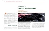 Chapter 3 Soil health - Organic Risk Management · 2021. 2. 16. · Soil health S oil is a natural mix of weathered rock and or-ganic matter that forms on the Earth’s surface. It