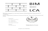 BIM · 2021. 8. 16. · Polytechnic of Turin BIM BASED LCA Workflow applied to a raw earth version of the bioclimatic greenhouse of Trompone Master’s degree thesis: Architecture