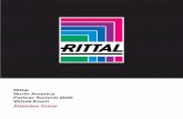 Attendee Guide...Rittal North America Partner Summit 2020 Virtual Event Attendee Guide Start planning for 2021! In 2021, the Rittal North America Partner Summit will be held in person