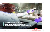 USP COVID-19 Vaccine Quality Assessment Toolkits · 2021. 8. 11. · US OVID˜1 accin ualit ssessmen oolkits 3 Standards Generally Related to Viral Vaccines and Vaccine Platforms