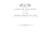 LA WS OF MALA YSIA - Tools for Transformation · 2017. 3. 4. · la ws of mala ysia reprint act 262 t r a d e u n io n s a c t 1959 incorporating all amendments up to 1 january 2006