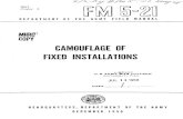 CAMOUFLAGE OF FIXED INSTALLATIONS - BITS · 2016. 4. 22. · The basic principles of camouflage, factors of recognition, con-struction methods, and the geographic factors effecting
